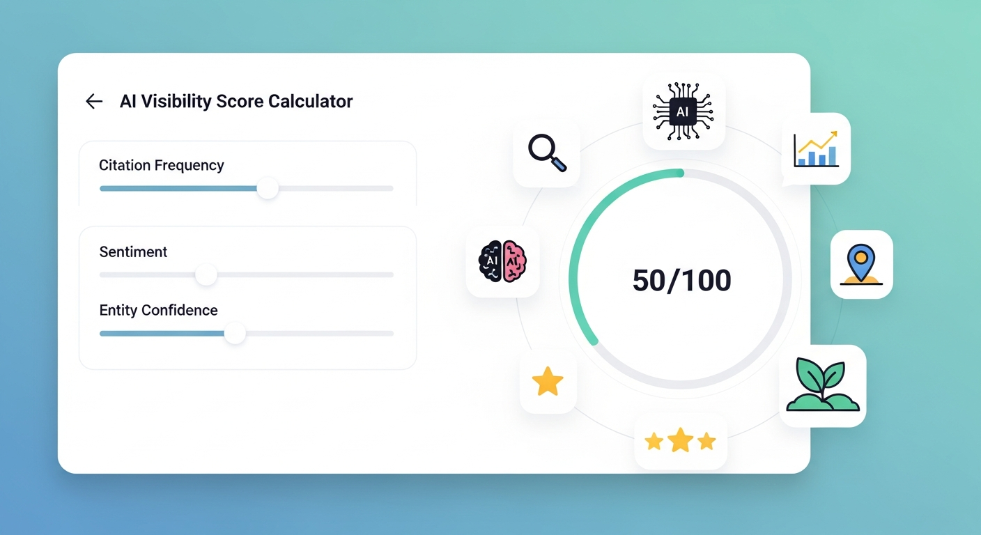 AI Visibility Score Calculator: What It Means for Landscapers, Suppliers & Equipment Brands